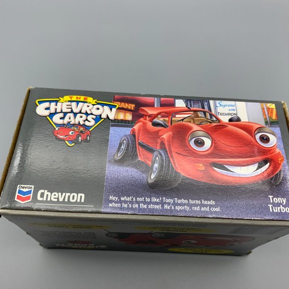 Chevron Cars Tony Turbo 1996 Red Collectible Car 3rd in Series - Picture 3 of 11